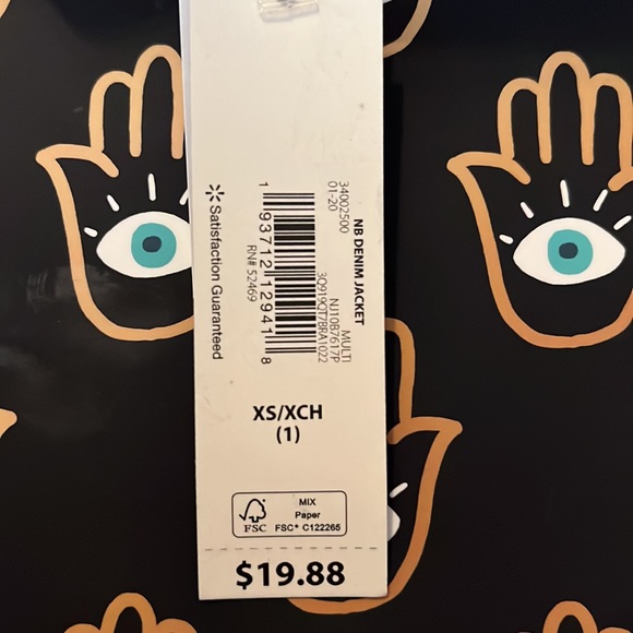 Tie Dye Denim Jacket - Picture 5 of 5